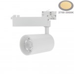 25W LED COB 3Ph. Schienenstrahler Professional Warmweiß 25W LED COB 3Ph. Schienenstrahler Professional Warmweiß